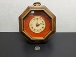 Old Vtg Wharton Studios Rockford Illinois Wall Clock Gorgeous Classy Timeless. Fixed Price $29.99.