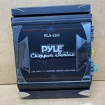 Pyle 2CHANNEL Stereo Amplifier 1400W Dual Bridgeable High Power PLA-2200. Fixed Price $39.95.