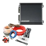 Kicker CXA400.1 Class-d Mono Amplifier + T4AW-R Gauge Kit. Fixed Price $199.99.