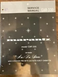 Marantz CAR-330 CAR330 Service Manual **original**. Fixed Price $19.99.