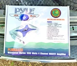 Pyle PLMRA420 4-CHANNEL Marine Amplifier 1000 Watt Mosfet New. Fixed Price $105.00.