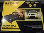 Kicker 1600W Car Audio Class Mono Peak Power Sub Amplifier 46CXA8001T 800W. Fixed Price $199.99.