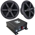 6.5" Jvc 2-WAY Speakers Milennia AMP200BT 4-CHANNEL Bluetooth Boat/utvamplifier. Fixed Price $146.49.