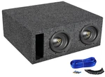 (2) Rockville W65K9D4 6.5" 1000W Dual 4-OHM Subwoofers+vented Box Enclosure. Fixed Price $209.95.