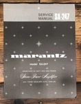 Marantz SA-247 SA247 Amplifier Service Manual *original*. Fixed Price $24.97.