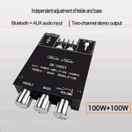 ZK-1002T Bluetooth TPA3116 Channel 2*100W Digital Audio Amplifiers Module Us. Fixed Price $21.99.