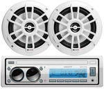 Gravity Marine Boat Am Fm Media Receiver + 2X Mb Quart NF1-116 6.5" Speakers. Fixed Price $94.99.