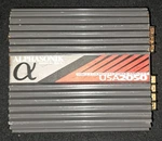 Alphasonik PMA-2050, 2-CHANNEL, 50W Mosfet Power Amp Oldschool *tested & Working. Fixed Price $79.95.