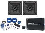 2) Kicker 44CVX104 10" Subwoofers+sealed Box Enclosure+amplifier+amp Kit. Fixed Price $559.87.