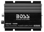 Boss Audio Systems CE102 Channel Car Amplifier - 100 High Watt Max.. Fixed Price $56.47.