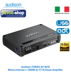 Audison Af M1D Forza 1-CHANNEL 1X1200W Rms Amplifier; Made In Italy. Fixed Price $625.00.