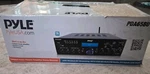 Pyle PDA65BU Compact Home Theater Amplifier Receiver W/ Bluetooth Streaming. Fixed Price $60.00.