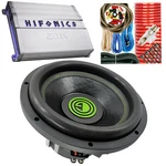 Hifonics Zeus ZG-1800.1D 1800W Class Amp + 1X Subwoofers 12" 3000W 4 Ga Kit. Fixed Price $399.99.