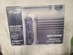 Alpine MRA-F350 5-CHANNEL Car Theatre Amplifier New. Fixed Price $250.00.