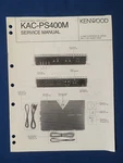 Kenwood KAC-PS400M Amplifier Service Manual Factory Original The Real Thing. Fixed Price $17.08.