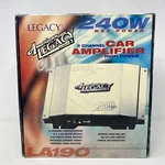 American Legacy Series LA190 Car Amplifier High Power 240W Channel. Fixed Price $84.92.