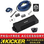 Kicker PXA1000.5 Marine/boat/utv Audio Series 5CH Amplifier+remote Bass Knob. Fixed Price $1049.97.