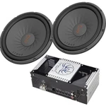 2) Jbl STAGE1 22 12" 4 Ohm 1000W Subwoofers & Watt TXP1.3500D Amplifier. Fixed Price $301.99.