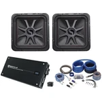 (2) Kicker 45L7R154 15" 3600W Car Subwoofers+mono Amplifier+amp Kit. Fixed Price $956.87.