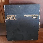 Mtx Thunder 275X 2-CHANNEL Car Audio Amplifier 75W Rms Power. Fixed Price $175.00.