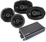 Kicker CXA360.4 4-CHANNEL Amplifier With 6.5" And 6X9" Ds Series Speakers. Fixed Price $348.00.
