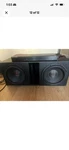Massive Audio 12 Summo Xl Subwoofers W/ Drago D6K Amplifier. Fixed Price $1000.00.