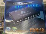 Power Acoustik PWM-16 4-BAND Parametric Equalizer With Output Line Driver. Fixed Price $35.00.