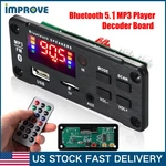MP3 Player Bluetooth 5.1 Decoder Board 2X25W Amplifier 12V Car Fm Speaker Module. Fixed Price $11.99.