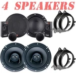 Cerwin Vega 300 Watt 6.5 Front & Rear Upgrade Car Speakers For 2005-12 Scion Tc. Fixed Price $141.99.