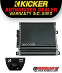 Kicker 46CXA8001 Class D Mono 1600W Peak Power Sub Amplifier + Bass Knob. Fixed Price $339.98.