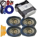 Soundstream Tarantula TXP4.3500D 4-CH Car Amplifier & 6X9" 500W Speakers. Fixed Price $330.99.