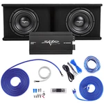 Skar Audio Dual 10" 2400W Sdr Complete Bass Pkg Loaded Sub Box - Amp Wire Kit. Fixed Price $599.99.