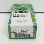Box Of 50 Phoenix Contact 2,5-H/SA10 Pcb Terminal Blocks New Surplus. Fixed Price $21.99.