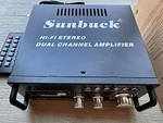 Sunbuck AS-25BU Hi-fi Stereo Dual Channel Karaoke Amplifier 180 Watts. Fixed Price $29.00.