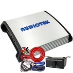 Audiotek 2400 Watts Channels Car Bass Max Power Amplifiers + Kit. Fixed Price $109.99.