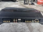 Sony XMGTX6040 4-CHANNEL Car Amp. Fixed Price $125.00.