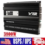 3800W 4/3/2 Channel Rms Class D Monoblock Subwoofer Power Car Amplifier. Fixed Price $57.30.