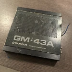 Vintage Pioneer GM-43A Car Stereo Amplifier 30W+30W Untested. Fixed Price $33.64.