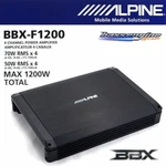 Alpine BBX-F1200 4-CHANNEL Car Amplifier 600W Max Power High/low Pass Filter. Fixed Price $228.99.