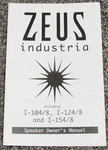 Hifonics Zeus Industria I-104/8 I-124/8 I-154/8 Subwoofer Speaker Owners Manual. Fixed Price $29.94.