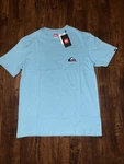 Nwt Quiksilver Bleach Blue Graphic Sun Tee QSM34GT063 Men Size Medium. B3. Fixed Price $29.00.