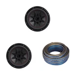 Kicker (2) 52CVR102 Compvr 10-INCH (25CM) Subwoofer, Dvc, 2-OHM W/ Sp.... Fixed Price $297.58.