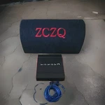 Zczq Bazooka Tube 8" 600W P.m.p.o. Svc Subwoofer 3" Porthole 1000W Crunch Amp. Fixed Price $115.00.