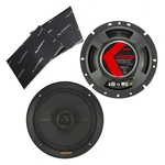 Kicker 47KSC6704 Car Audio 3/4" 400W Speakers W/ Sound Dampening. Fixed Price $133.99.