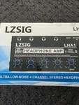 Lzsig LHA1 4 Channel Stereo Headphone Amplifier Ultra Low Noise Audio. Fixed Price $24.00.