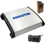 Audiotek AT-2400S Watts Channel Stereo Amplifier + Gravity Phone Holder. Fixed Price $89.99.