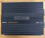 Quantum Audio QEA2500.1D 2500W Class-d Monoblock Amplifier. Fixed Price $100.00.