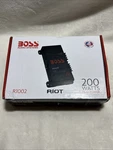 Boss Audio R1002 Riot 200W 2-CHANNEL Class A/b Car High Power Amplifier. Fixed Price $39.95.