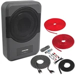 Alpine PWE-S8 120 Watt 8" Amplified Compact Subwoofer W/ Kit. Fixed Price $349.94.
