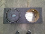 Pioneer 400W Profile Subwoofer AP700M With Amplifier. Fixed Price $150.00.